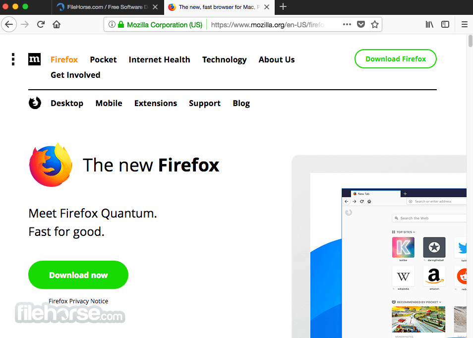 download most recent firefox for mac